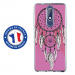 TPU0NOKIA51REVEROSE - Coque souple pour Nokia 5-1 avec impression Motifs attrape rêve sur fond rose