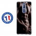 TPU0NOKIA51TORSE - Coque souple pour Nokia 5-1 avec impression Motifs torse d'un homme musclé