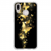 TPU0P20LITEPAPILLONSDORES - Coque souple pour Huawei P20 Lite avec impression Motifs papillons dorés