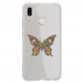 TPU0P20LITEPAPILLONSEUL - Coque souple pour Huawei P20 Lite avec impression Motifs papillon psychédélique