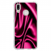 TPU0P20LITESOIEROSE - Coque souple pour Huawei P20 Lite avec impression Motifs soie drapée rose