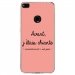 TPU0P8LITE17CHIANTEROSE - Coque souple pour Huawei P8 Lite 2017 avec impression Motifs Avant, j'étais chiante rose
