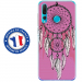 TPU0PSMART19REVEROSE - Coque souple pour Huawei P Smart (2019) avec impression Motifs attrape rêve sur fond rose