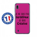 TPU0TPU0A10BORDELIQUEFUSHIA - Coque souple pour Samsung Galaxy A10 avec impression Motifs Je ne suis pas bordélique fushia