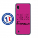 TPU0TPU0A10CHIEUSEFUSHIA - Coque souple pour Samsung Galaxy A10 avec impression Motifs Chieuse d'Amour fushia