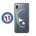TPU0TPU0A10CRANE - Coque souple pour Samsung Galaxy A10 avec impression Motifs crâne blanc