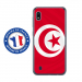 TPU0TPU0A10DRAPTUNISIE - Coque souple pour Samsung Galaxy A10 avec impression Motifs drapeau de la Tunisie