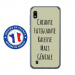 TPU0TPU0A10GENIALEVERT - Coque souple pour Samsung Galaxy A10 avec impression Motifs Chiante mais Géniale vert