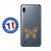 TPU0TPU0A10PAPILLONSEUL - Coque souple pour Samsung Galaxy A10 avec impression Motifs papillon psychédélique