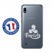 TPU0TPU0A10TRISKEL - Coque souple pour Samsung Galaxy A10 avec impression Motifs Triskel Celte blanc