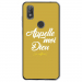 TPU0VIEW2DIEUOR - Coque souple pour Wiko View 2 avec impression Motifs Appelle moi Dieu or