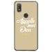 TPU0VIEW2DIEUTAUPE - Coque souple pour Wiko View 2 avec impression Motifs Appelle moi Dieu taupe