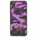 TPU0VIEW2MILITAIREROSE - Coque souple pour Wiko View 2 avec impression Motifs Camouflage militaire rose