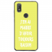 TPU0VIEW2RAISONJAUNE - Coque souple pour Wiko View 2 avec impression Motifs marre d'avoir raison jaune
