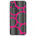 TPU0VIEW2RONDSFUSHIAS - Coque souple pour Wiko View 2 avec impression Motifs ronds fushias