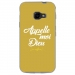 TPU0XCOVER4DIEUOR - Coque souple pour Samsung Galaxy XCover 4 avec impression Motifs Appelle moi Dieu or
