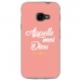 TPU0XCOVER4DIEUROSE - Coque souple pour Samsung Galaxy XCover 4 avec impression Motifs Appelle moi Dieu rose