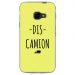 TPU0XCOVER4DISCAMIONJAUNE - Coque souple pour Samsung Galaxy XCover 4 avec impression Motifs Dis Camion jaune