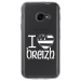 TPU0XCOVER4DRAPBREIZH - Coque souple pour Samsung Galaxy XCover 4 avec impression Motifs drapeau Breton I Love Breizh