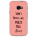 TPU0XCOVER4GENIALEROSE - Coque souple pour Samsung Galaxy XCover 4 avec impression Motifs Chiante mais Géniale rose