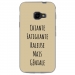 TPU0XCOVER4GENIALETAUPE - Coque souple pour Samsung Galaxy XCover 4 avec impression Motifs Chiante mais Géniale taupe