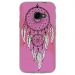 TPU0XCOVER4REVEROSE - Coque souple pour Samsung Galaxy XCover 4 avec impression Motifs attrape rêve sur fond rose