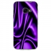 TPU0XCOVER4SOIEMAUVE - Coque souple pour Samsung Galaxy XCover 4 avec impression Motifs soie drapée mauve