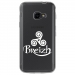 TPU0XCOVER4TRISKEL - Coque souple pour Samsung Galaxy XCover 4 avec impression Motifs Triskel Celte blanc