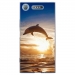 TPU0XPERIAXZ1DAUPHIN - Coque souple pour Sony Xperia XZ1 avec impression Motifs dauphin