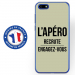 TPU0Y52018APEROVERT - Coque souple pour Huawei Y5 (2018) avec impression Motifs l'apéro recrute vert
