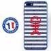 TPU0Y52018POISSON - Coque souple pour Huawei Y5 (2018) avec impression Motifs squelette poisson