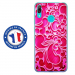 TPU0Y62019ARABESQUEFUSHIA - Coque souple pour Huawei Y6 (2019) avec impression Motifs arabesque fushia