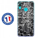 TPU0Y62019ARABESQUENOIR - Coque souple pour Huawei Y6 (2019) avec impression Motifs arabesque noir