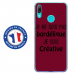 TPU0Y62019BORDELIQUEBORDEA - Coque souple pour Huawei Y6 (2019) avec impression Motifs Je ne suis pas bordélique bordeau