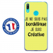 TPU0Y62019BORDELIQUEJAUNE - Coque souple pour Huawei Y6 (2019) avec impression Motifs Je ne suis pas bordélique jaune