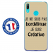 TPU0Y62019BORDELIQUETAUPE - Coque souple pour Huawei Y6 (2019) avec impression Motifs Je ne suis pas bordélique taupe