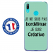 TPU0Y62019BORDELIQUETURQUO - Coque souple pour Huawei Y6 (2019) avec impression Motifs Je ne suis pas bordélique turquoise