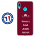TPU0Y62019BOUDERBORDEAU - Coque souple pour Huawei Y6 (2019) avec impression Motifs Bouder pour mieux Régner bordeau