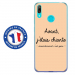 TPU0Y62019CHIANTEBEIGE - Coque souple pour Huawei Y6 (2019) avec impression Motifs Avant, j'étais chiante beige