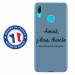 TPU0Y62019CHIANTEBLEU - Coque souple pour Huawei Y6 (2019) avec impression Motifs Avant, j'étais chiante bleu