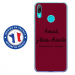 TPU0Y62019CHIANTEBORDEAU - Coque souple pour Huawei Y6 (2019) avec impression Motifs Avant, j'étais chiante bordeau