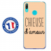 TPU0Y62019CHIEUSEBEIGE - Coque souple pour Huawei Y6 (2019) avec impression Motifs Chieuse d'Amour beige