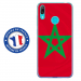 TPU0Y62019DRAPMAROC - Coque souple pour Huawei Y6 (2019) avec impression Motifs drapeau du Maroc