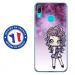 TPU0Y62019MANGAVIOLETTA - Coque souple pour Huawei Y6 (2019) avec impression Motifs manga fille violetta