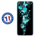 TPU0Y62019PAPILLONSBLEUS - Coque souple pour Huawei Y6 (2019) avec impression Motifs papillons bleus