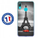 TPU0Y62019PARIS2CV - Coque souple pour Huawei Y6 (2019) avec impression Motifs Paris et 2CV rouge