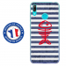 TPU0Y62019POISSON - Coque souple pour Huawei Y6 (2019) avec impression Motifs squelette poisson