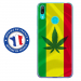 TPU0Y62019RASTA - Coque souple pour Huawei Y6 (2019) avec impression Motifs rasta