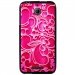 TPU1DES510ARABESQUEFUSHIA - Coque souple pour HTC Desire 510 avec impression Motifs arabesque fushia