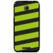 TPU1DES510BANDESVERTES - Coque souple pour HTC Desire 510 avec impression Motifs bandes vertes